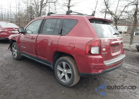2016 Jeep Compass High Altitude Edition из США, поврежденный, VIN 1C4NJDEB8GD545869